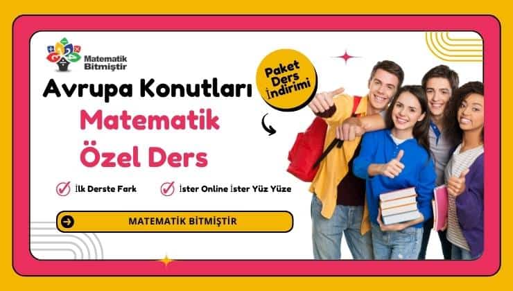 Avrupa Konutları Matematik Özel Ders