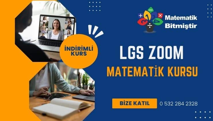 LGS Matematik Kursu ZOOM Grup Dersi