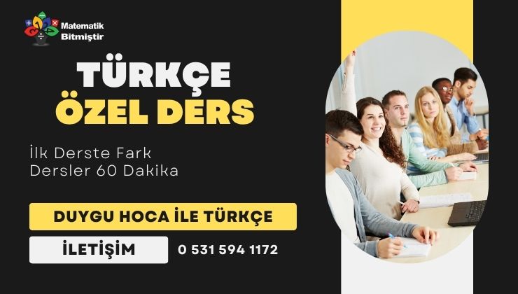 Türkçe Özel Ders