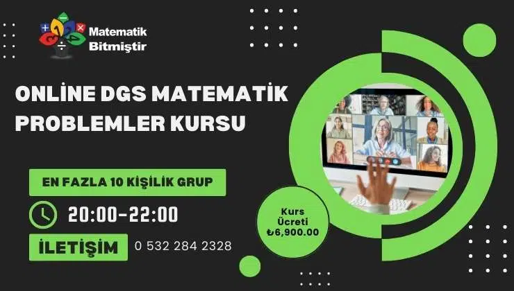 Online DGS Problemler Kursu