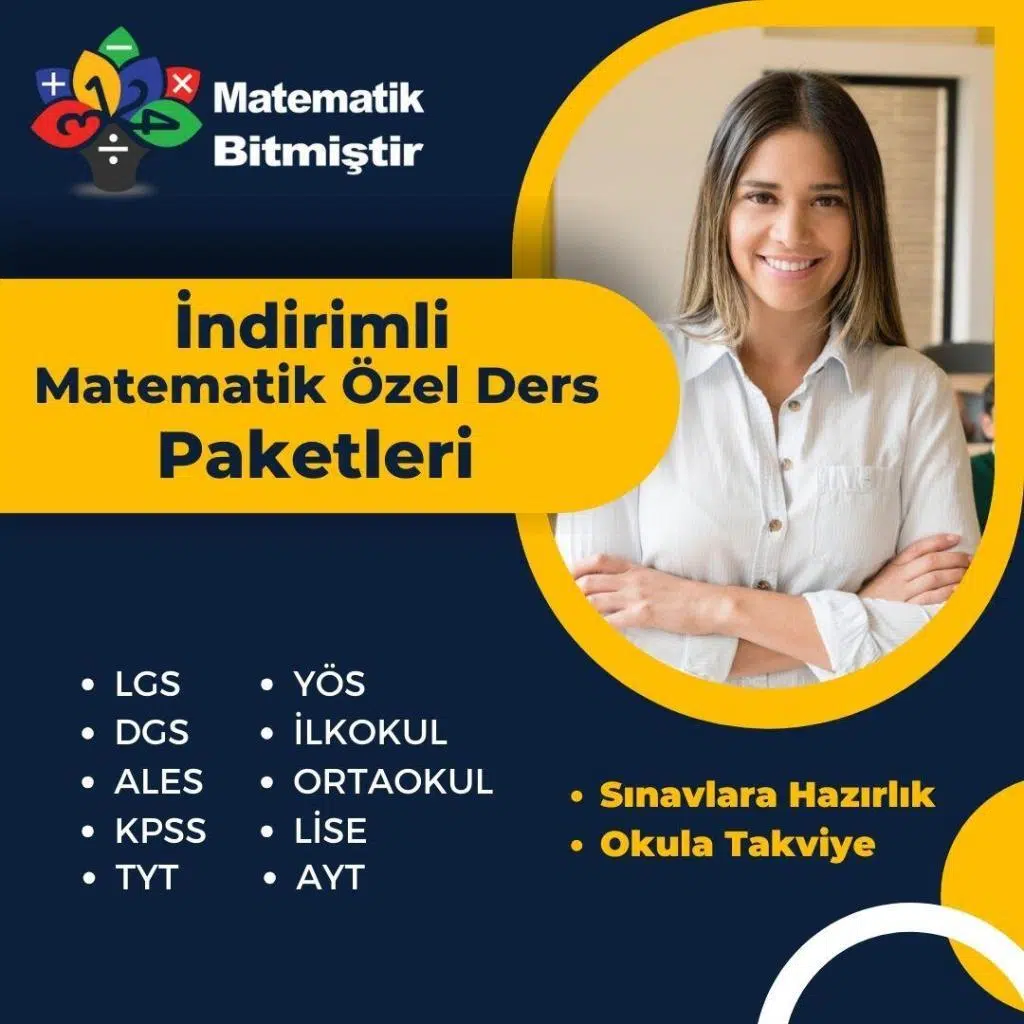 İndirimli Matematik Özel Ders Paketleri