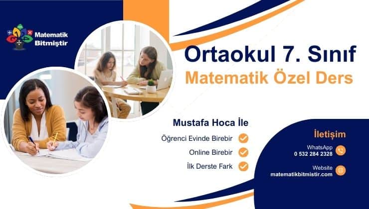 Ortaokul Yedinci Sınıf Matematik Özel Ders