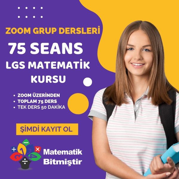LGS Matematik Kursu ZOOM Grup Dersleri